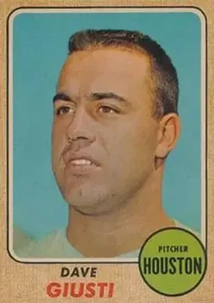 1968 Topps Venezuelan #182 - Dave Giusti - Houston Astros