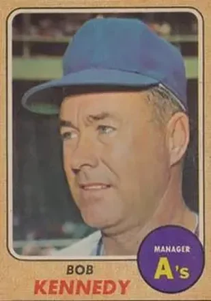 1968 Topps Venezuelan #183 - Bob Kennedy - Oakland Athletics