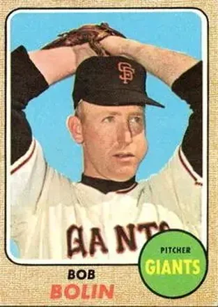 1968 O-Pee-Chee #169 - Bobby Bolin - San Francisco Giants