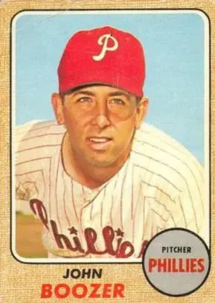 1968 O-Pee-Chee #173 - John Boozer - Philadelphia Phillies