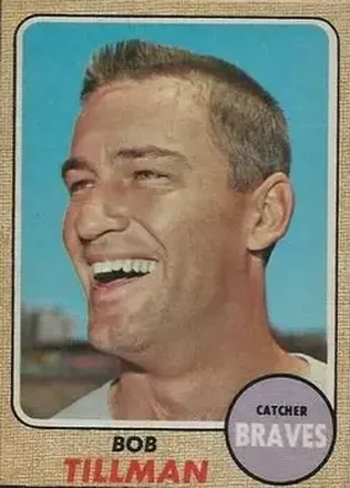 1968 O-Pee-Chee #174 - Bob Tillman - Atlanta Braves