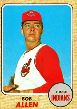 1968 O-Pee-Chee #176 - Bob Allen - Cleveland Indians