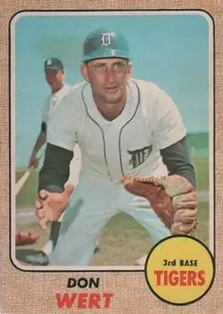 1968 O-Pee-Chee #178 - Don Wert - Detroit Tigers