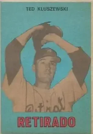 1967 Topps Venezuelan #183 - Ted Kluszewski - Cincinnati Reds 1967 Topps Venezuelan #183 - Ted Kluszewski - Cincinnati Reds