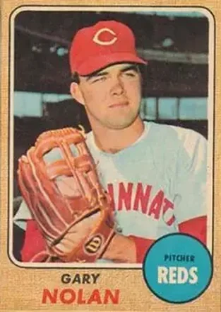 1968 Topps Venezuelan #196 - Gary Nolan - Cincinnati Reds 1968 Topps Venezuelan #196 - Gary Nolan - Cincinnati Reds