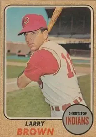 1968 Topps Venezuelan #197 - Larry Brown - Cleveland Indians