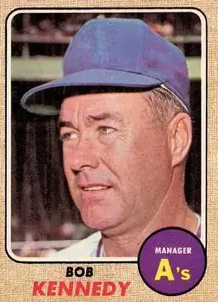 1968 O-Pee-Chee #183 - Bob Kennedy - Oakland Athletics
