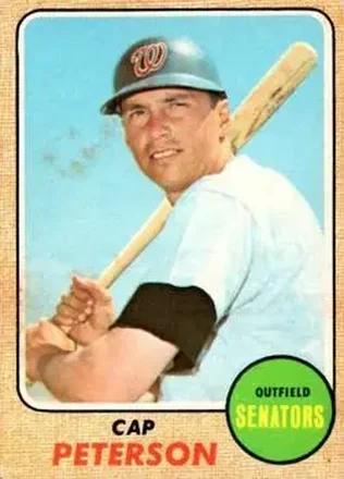1968 O-Pee-Chee #188 - Cap Peterson - Washington Senators