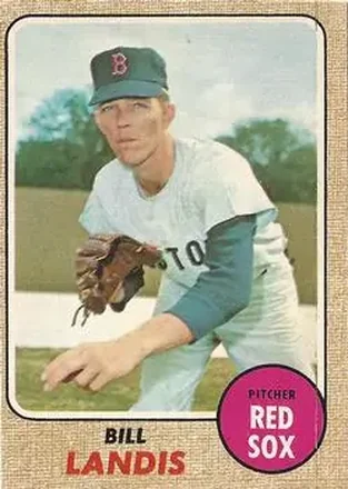 1968 O-Pee-Chee #189 - Bill Landis - Boston Red Sox