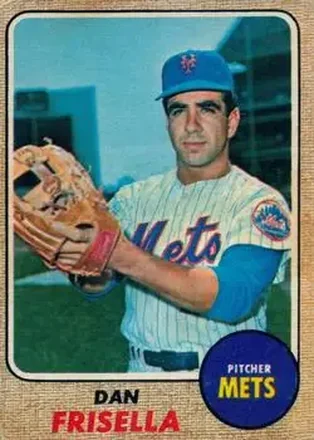 1968 O-Pee-Chee #191 - Dan Frisella - New York Mets