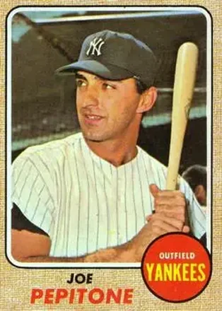 1968 O-Pee-Chee #195 - Joe Pepitone - New York Yankees