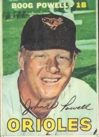 1967 Topps Venezuelan #199 - John Powell - Baltimore Orioles