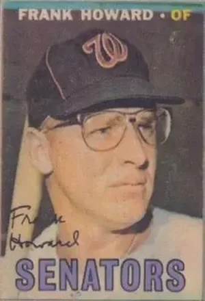 1967 Topps Venezuelan #201 - Frank Howard - Washington Senators