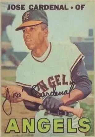 1967 Topps Venezuelan #203 - Jose Cardenal - California Angels 1967 Topps Venezuelan #203 - Jose Cardenal - California Angels