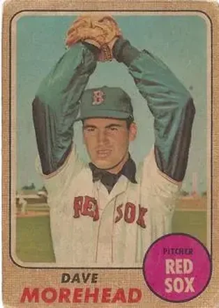 1968 Topps Venezuelan #212 - Dave Morehead - Boston Red Sox
