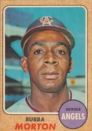 1968 Topps Venezuelan #216 - Bubba Morton - California Angels 1968 Topps Venezuelan #216 - Bubba Morton - California Angels