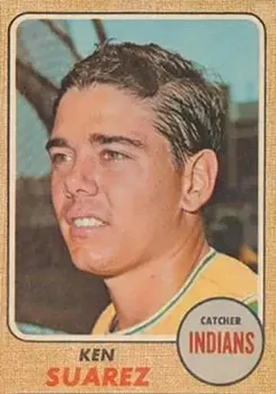 1968 Topps Venezuelan #218 - Ken Suarez - Cleveland Indians