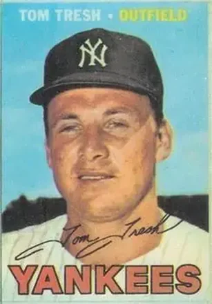 1967 Topps Venezuelan #216 - Tom Tresh - New York Yankees