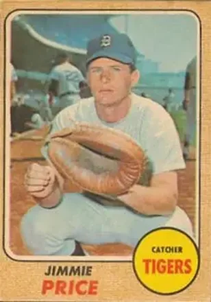 1968 Topps Venezuelan #226 - Jimmie Price - Detroit Tigers