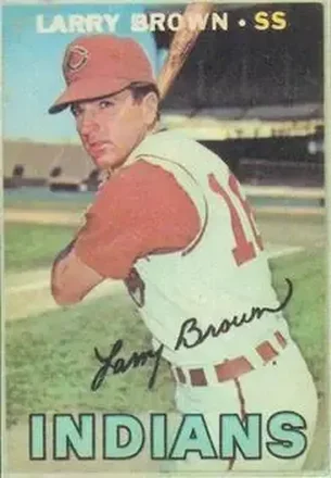 1967 Topps Venezuelan #219 - Larry Brown - Cleveland Indians