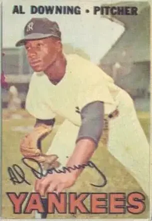 1967 Topps Venezuelan #221 - Al Downing - New York Yankees