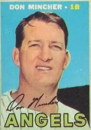 1967 Topps Venezuelan #223 - Don Mincher - California Angels 1967 Topps Venezuelan #223 - Don Mincher - California Angels