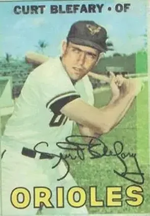 1967 Topps Venezuelan #227 - Curt Blefary - Baltimore Orioles