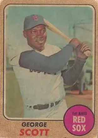 1968 Topps Venezuelan #233 - George Scott - Boston Red Sox