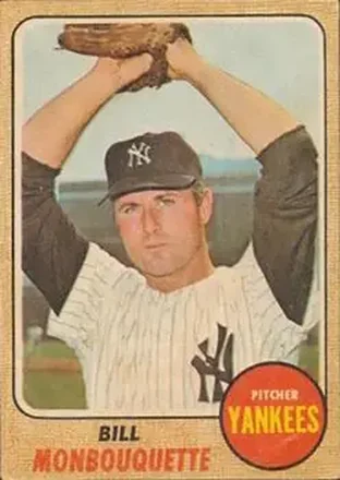 1968 Topps Venezuelan #234 - Bill Monbouquette - New York Yankees