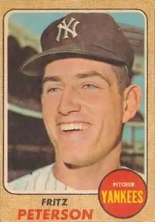 1968 Topps Venezuelan #246 - Fritz Peterson - New York Yankees