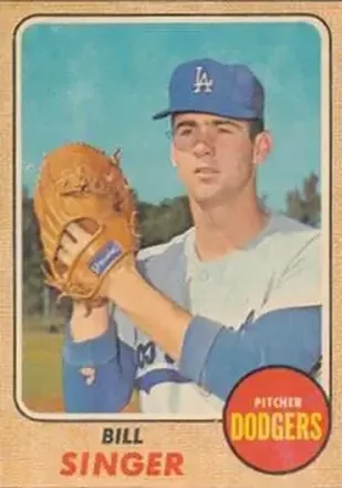 1968 Topps Venezuelan #249 - Bill Singer - Los Angeles Dodgers