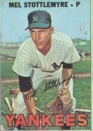 1967 Topps Venezuelan #242 - Mel Stottlemyre - New York Yankees