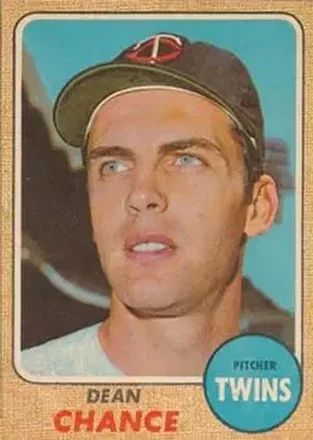 1968 Topps Venezuelan #255 - Dean Chance - Minnesota Twins