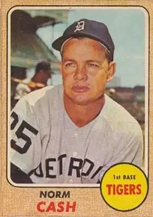 1968 Topps Venezuelan #256 - Norm Cash - Detroit Tigers