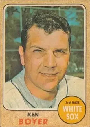 1968 Topps Venezuelan #259 - Ken Boyer - Chicago White Sox