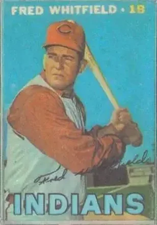 1967 Topps Venezuelan #249 - Fred Whitfield - Cleveland Indians