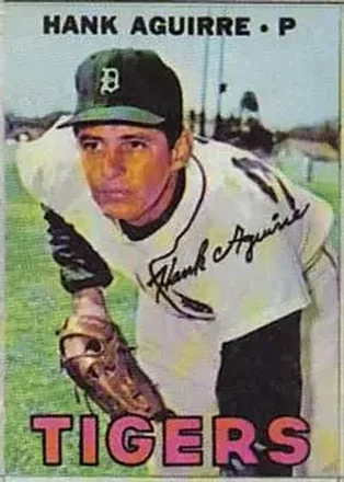 1967 Topps Venezuelan #252 - Hank Aguirre - Detroit Tigers