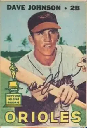 1967 Topps Venezuelan #256 - Dave Johnson - Baltimore Orioles