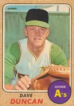 1968 Topps Venezuelan #261 - Dave Duncan - Oakland Athletics