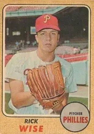 1968 Topps Venezuelan #262 - Rick Wise - Philadelphia Phillies