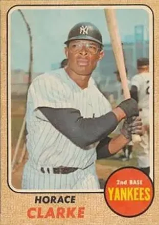 1968 Topps Venezuelan #263 - Horace Clarke - New York Yankees