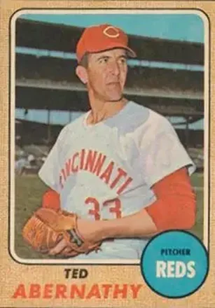 1968 Topps Venezuelan #264 - Ted Abernathy - Cincinnati Reds 1968 Topps Venezuelan #264 - Ted Abernathy - Cincinnati Reds