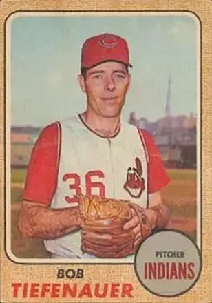 1968 Topps Venezuelan #269 - Bobby Tiefenauer - Cleveland Indians