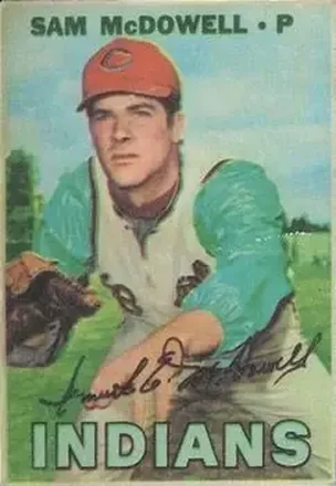 1967 Topps Venezuelan #259 - Sam McDowell - Cleveland Indians
