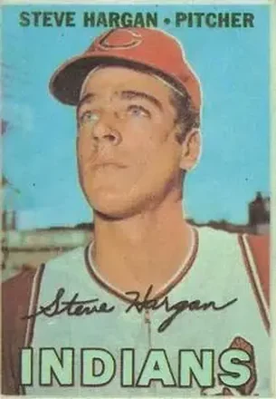 1967 Topps Venezuelan #262 - Steve Hargan - Cleveland Indians
