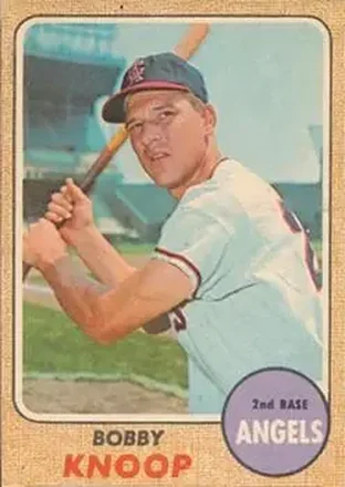 1968 Topps Venezuelan #271 - Bobby Knoop - California Angels 1968 Topps Venezuelan #271 - Bobby Knoop - California Angels