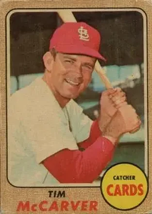 1968 Topps Venezuelan #275 - Tim McCarver - St. Louis Cardinals