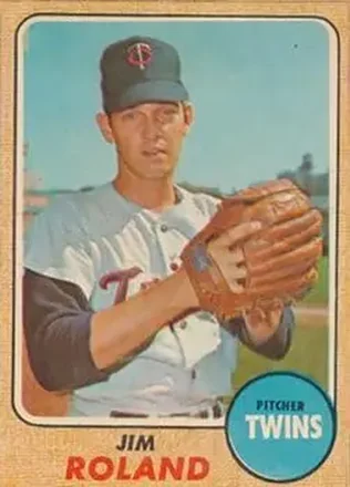 1968 Topps Venezuelan #276 - Jim Roland - Minnesota Twins