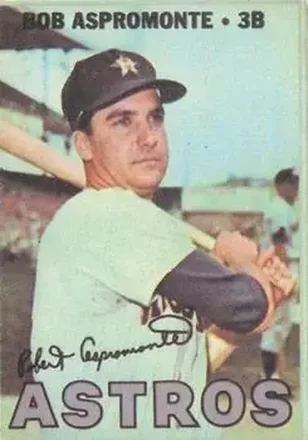 1967 Topps Venezuelan #269 - Bob Aspromonte - Houston Astros 1967 Topps Venezuelan #269 - Bob Aspromonte - Houston Astros