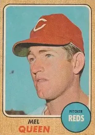 1968 Topps Venezuelan #283 - Mel Queen - Cincinnati Reds 1968 Topps Venezuelan #283 - Mel Queen - Cincinnati Reds